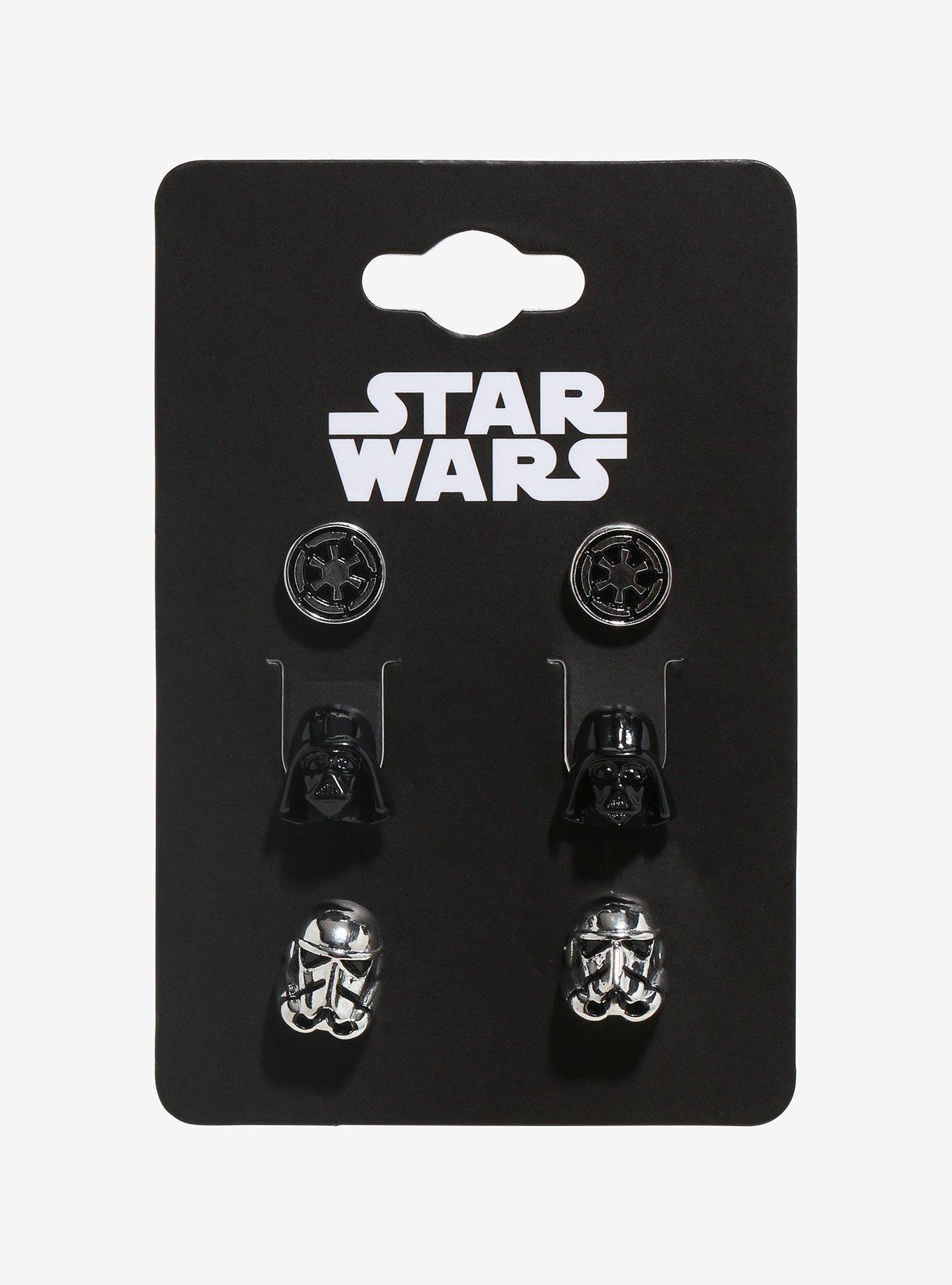 Star Wars Dark Side Stud Earring Set | Hot Topic