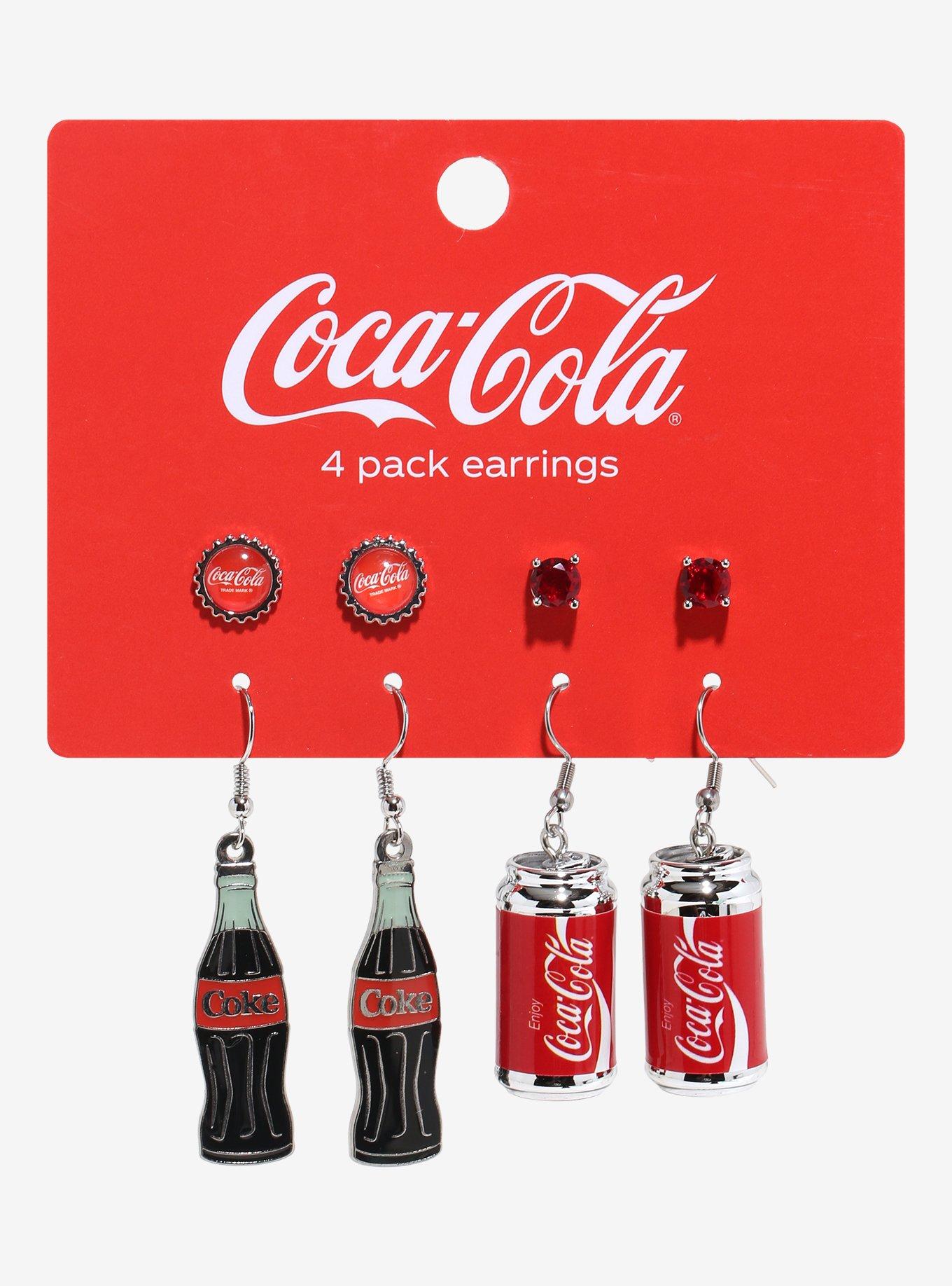 Coca-Cola Soda Can Earring Set