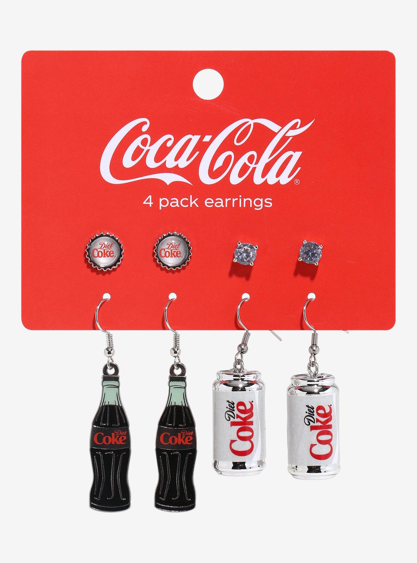 Coca-Cola Diet Coke Earring Set, , hi-res