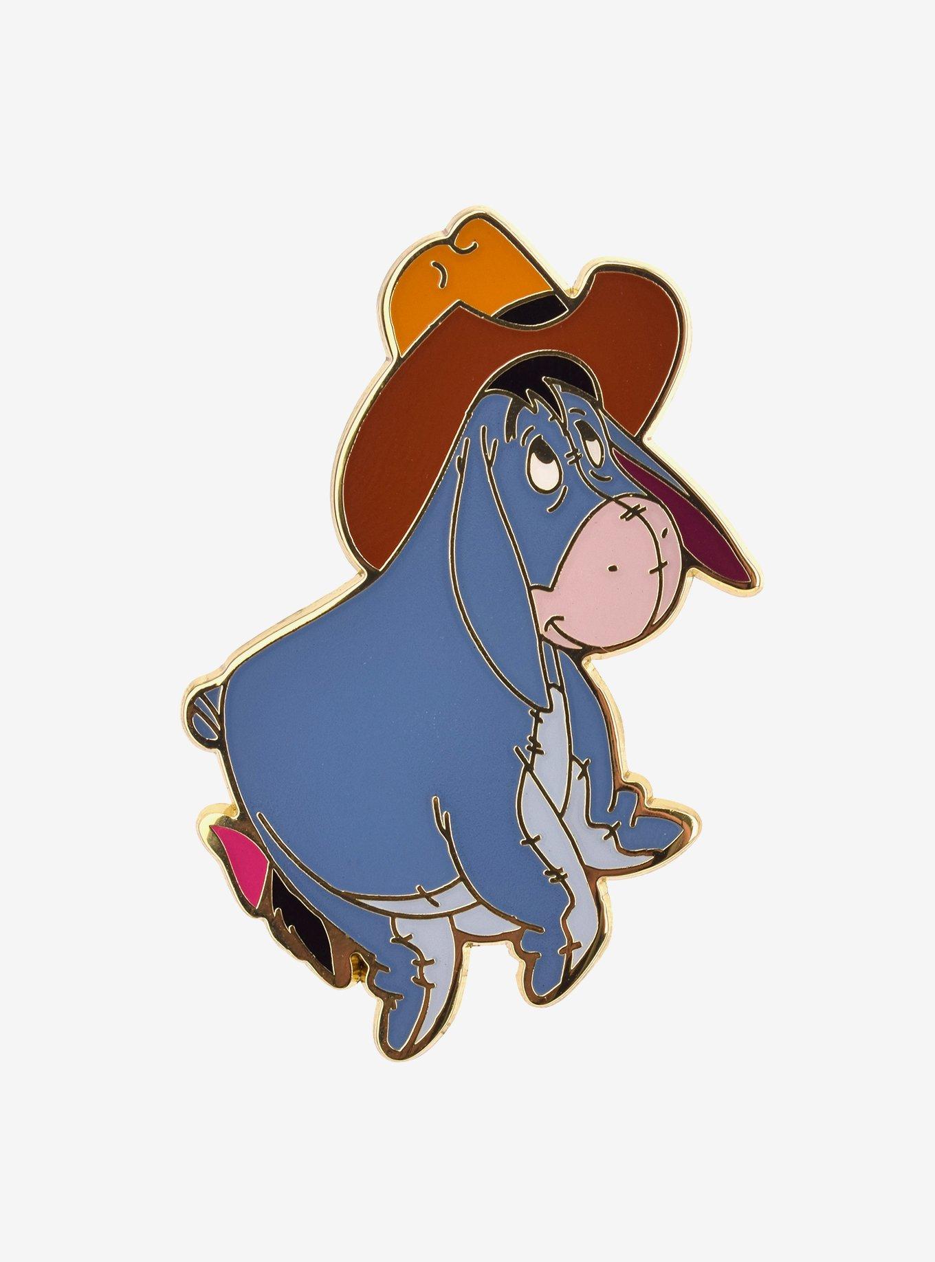 Our Universe Disney Winnie the Pooh Eeyore Western Enamel Pin &mdash; BoxLunch Exclusive, , hi-res