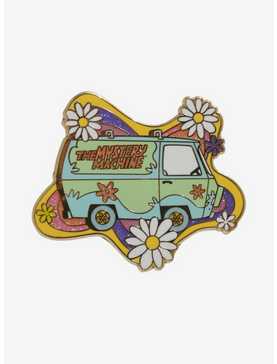 Scooby-Doo! Floral Mystery Machine Enamel Pin - BoxLunch Exclusive, , hi-res