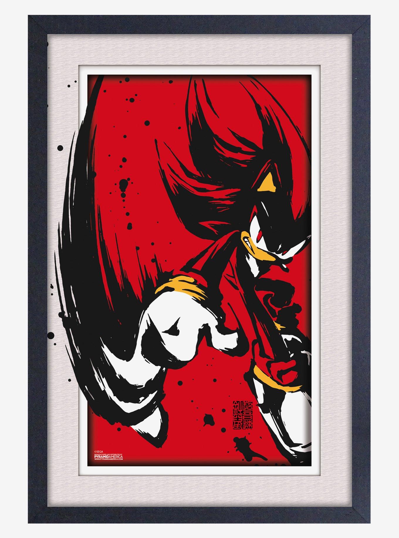 Poster print with frame Death Note - From The Shadows
