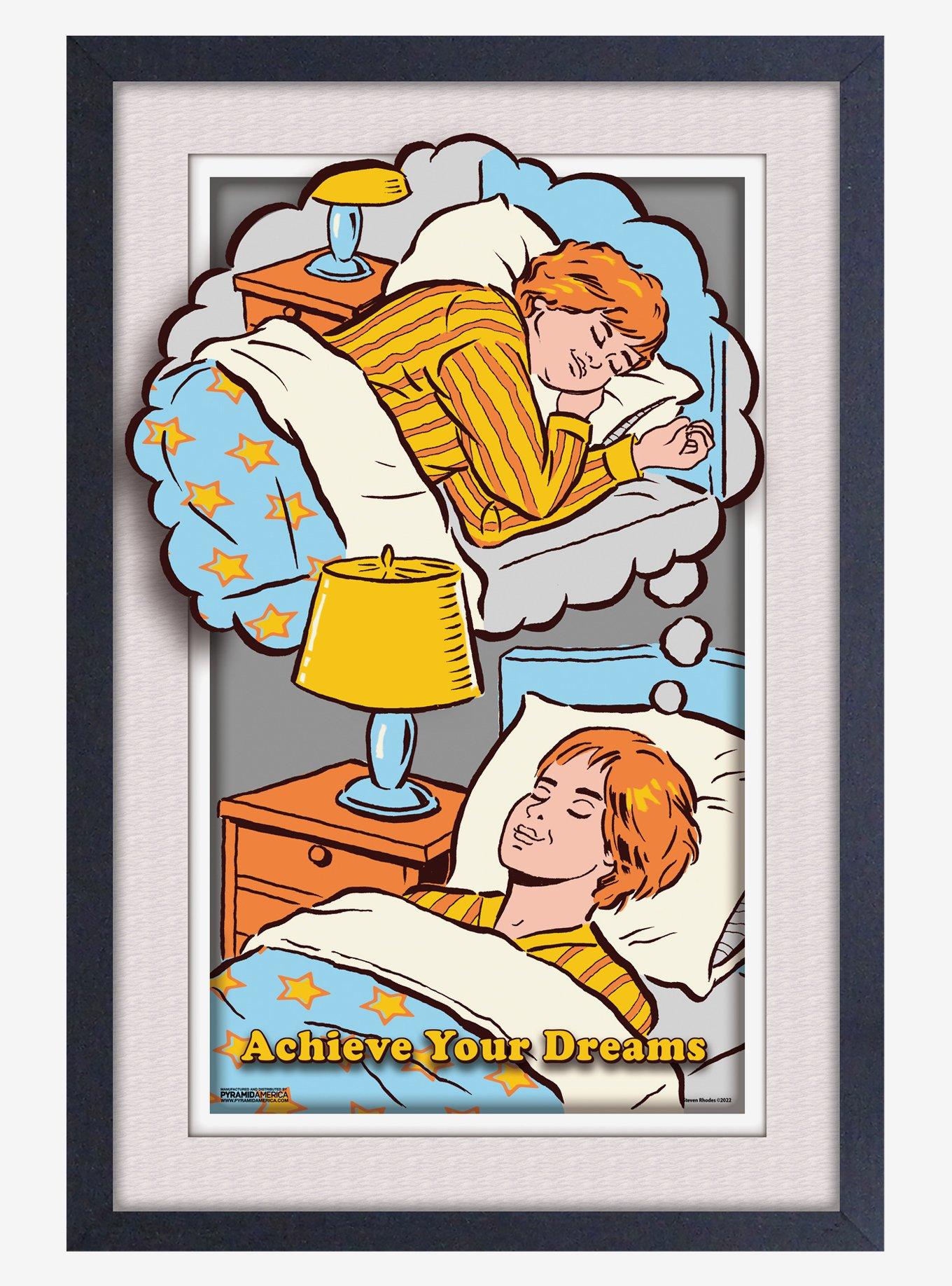 Achieve Your Dreams by Steven Rhodes Faux Matte Under Plexiglass Framed Poster, , hi-res