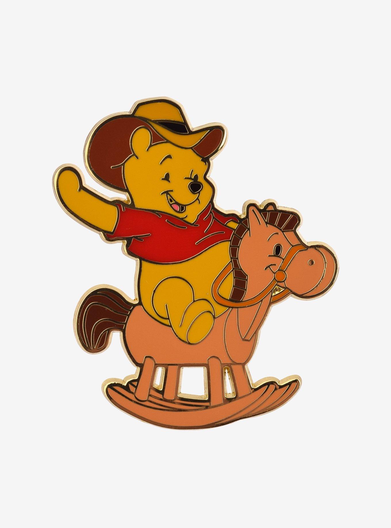 Our Universe Disney Winnie the Pooh Rocking Horse Western Enamel Pin — BoxLunch Exclusive