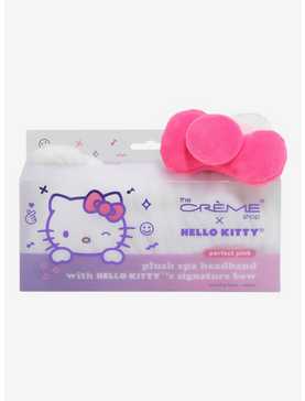 The Creme Shop Hello Kitty Perfect Pink Plush Spa Headband, , hi-res