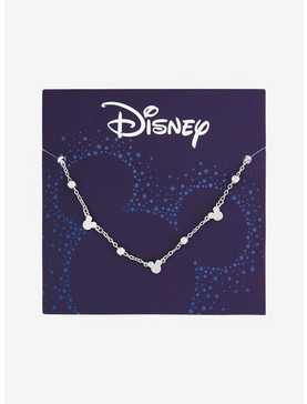 Disney Mickey Mouse Silhouettes Silver Necklace - BoxLunch Exclusive, , hi-res