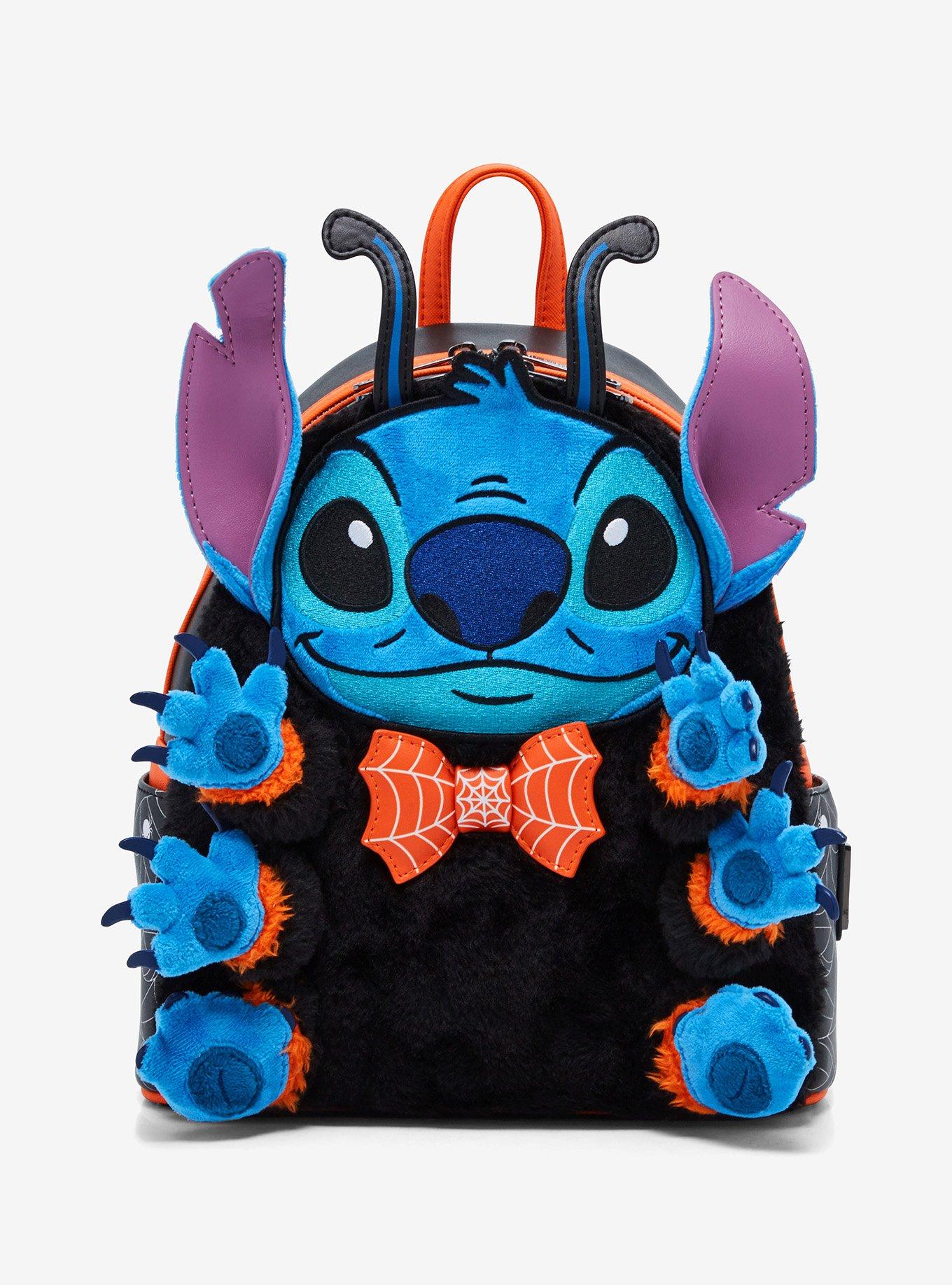 Loungefly Disney Lilo & Stitch Spider Costume Stitch Figural Mini Backpack - BoxLunch Exclusive, , hi-res