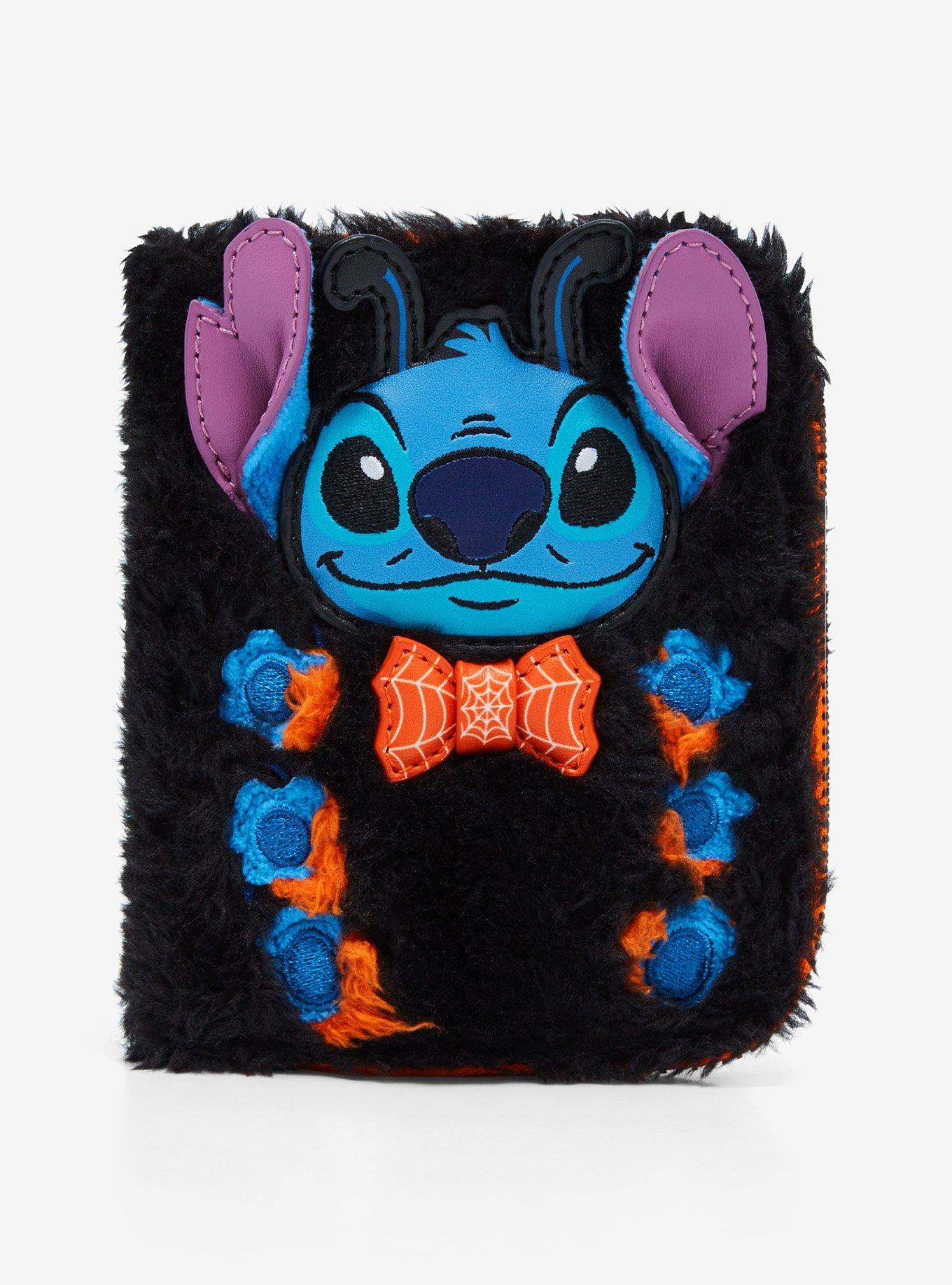 Loungefly Disney Lilo & Stitch Spider Costume Stitch Figural Small Zip Wallet - BoxLunch Exclusive