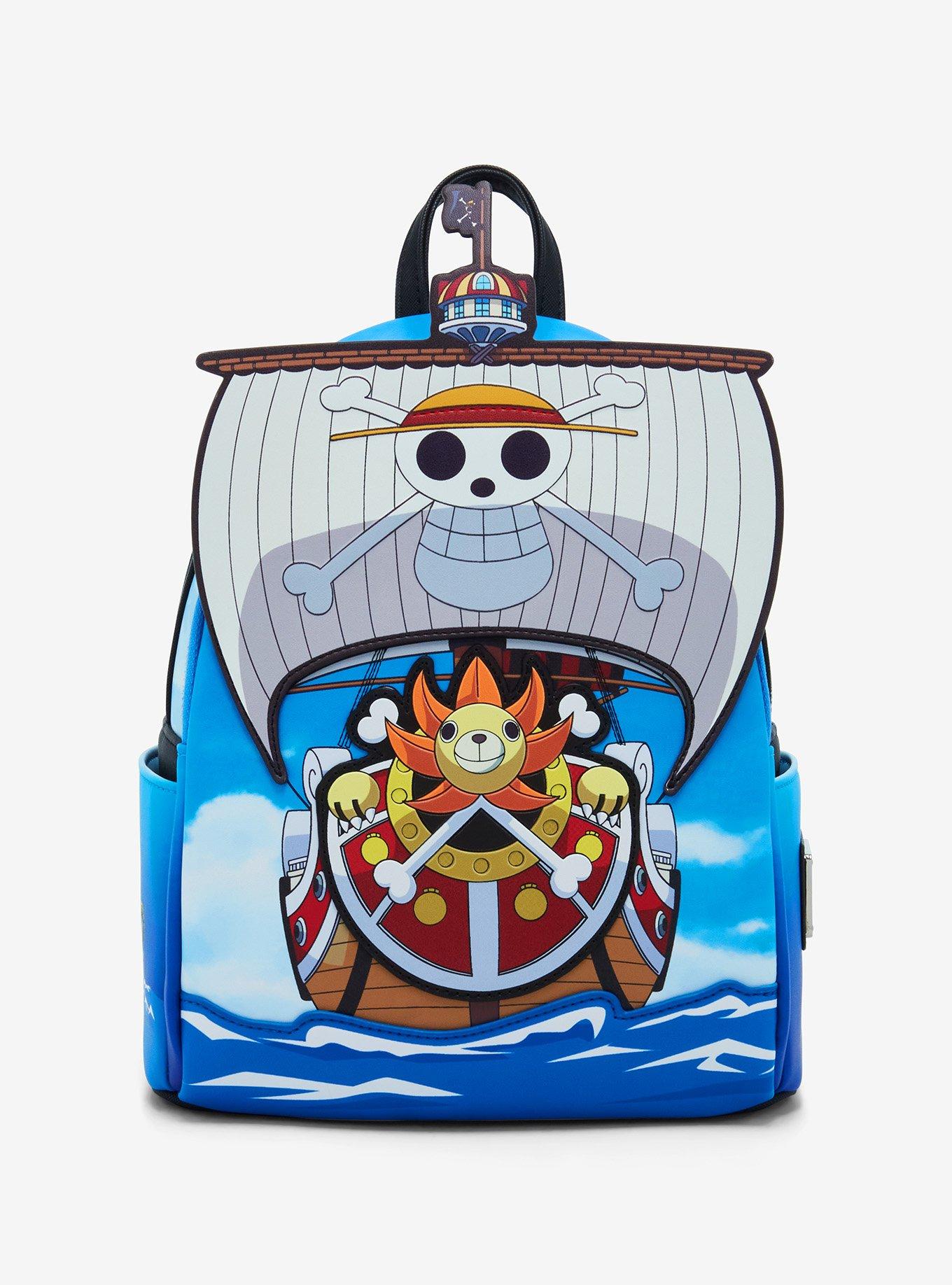 Loungefly One Piece Thousand Sunny Mini Backpack - BoxLunch Exclusive, , hi-res