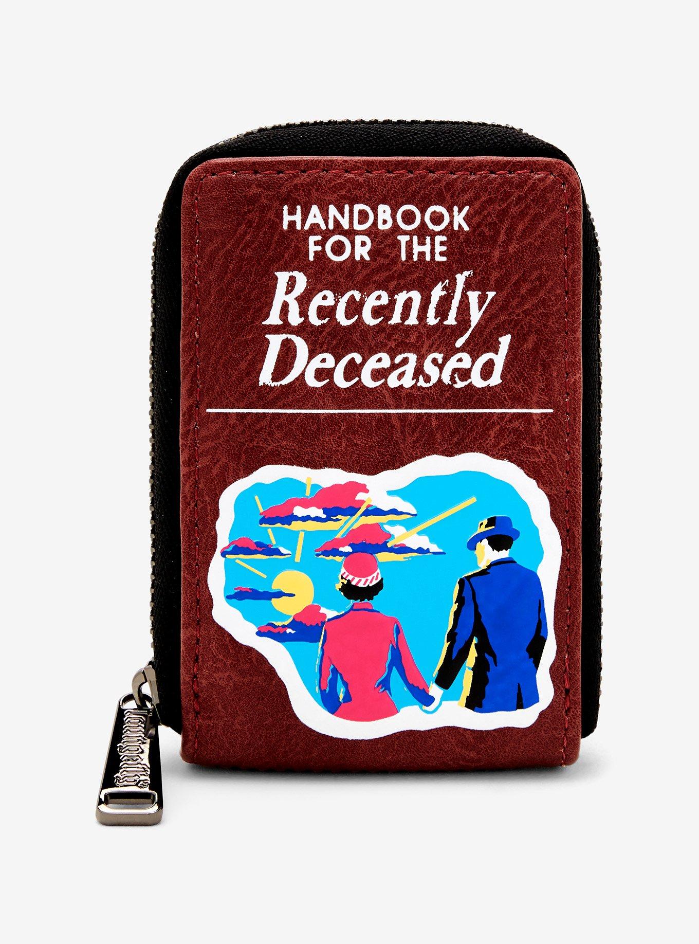 Loungefly Beetlejuice Handbook For The Recently Deceased Accordion Zip Wallet, , hi-res