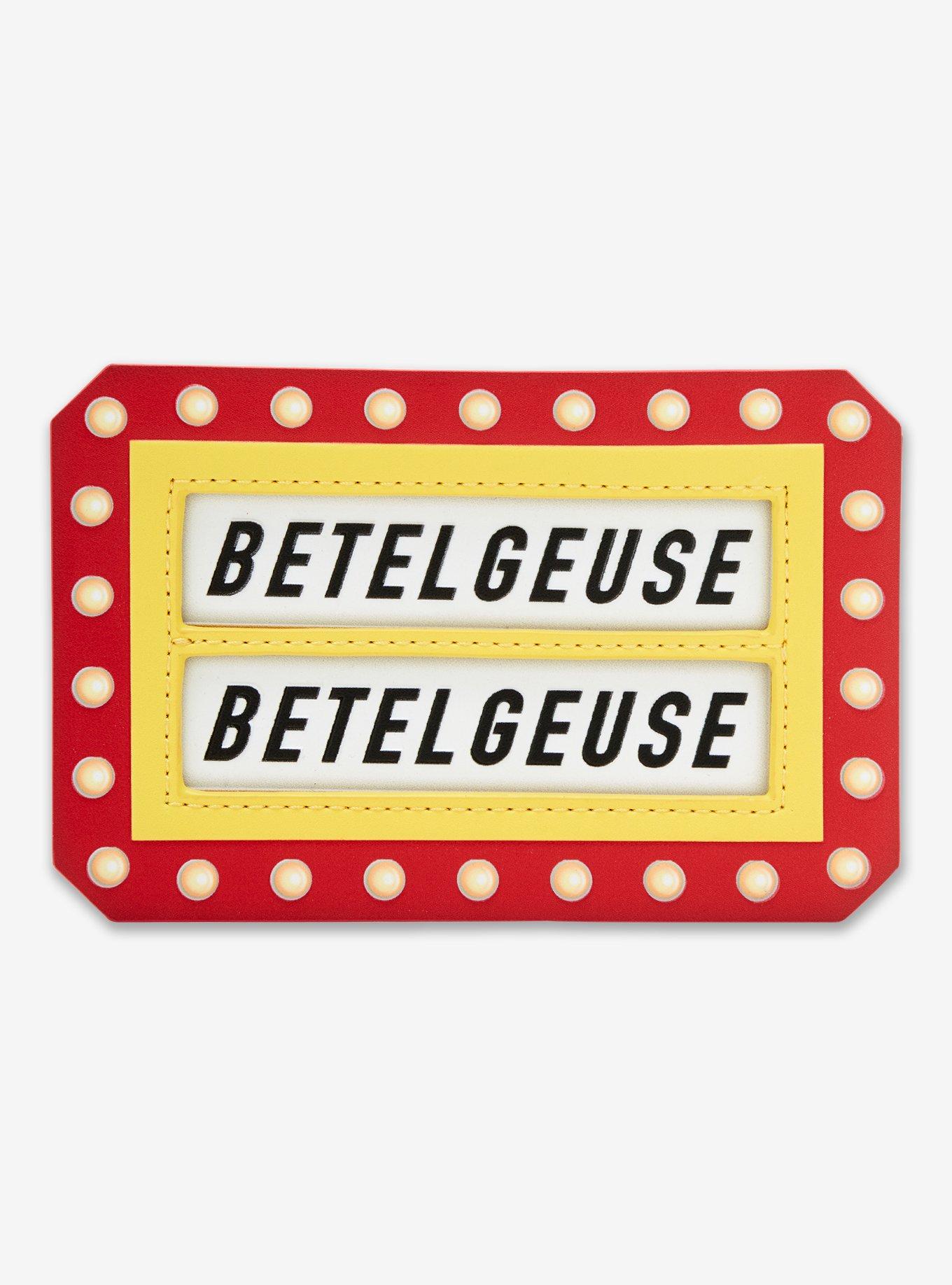 Loungefly Beetlejuice Betelgeuse Glow-in-the-Dark Cardholder, , hi-res