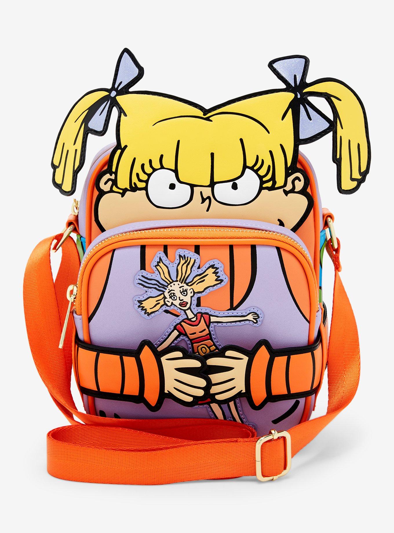 Loungefly Rugrats Angelica Figural Crossbody Bag