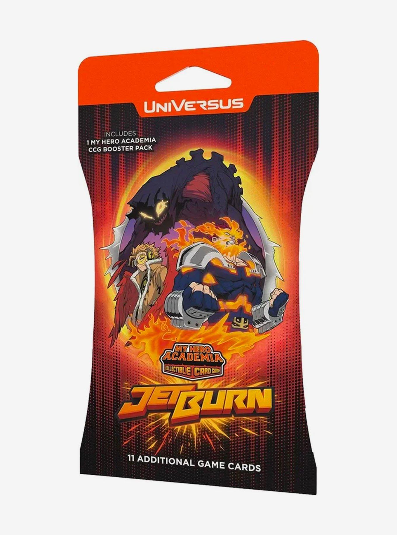 Universus My Hero Academia Collectible Card Game Jet Burn Booster Pack |  BoxLunch