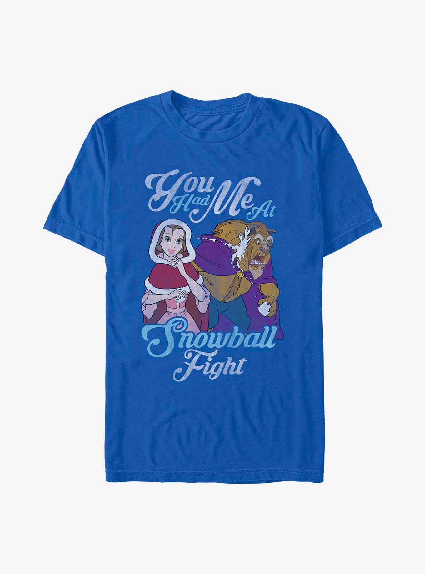 Disney Beauty and the Beast Snowball Fight T-Shirt, , hi-res