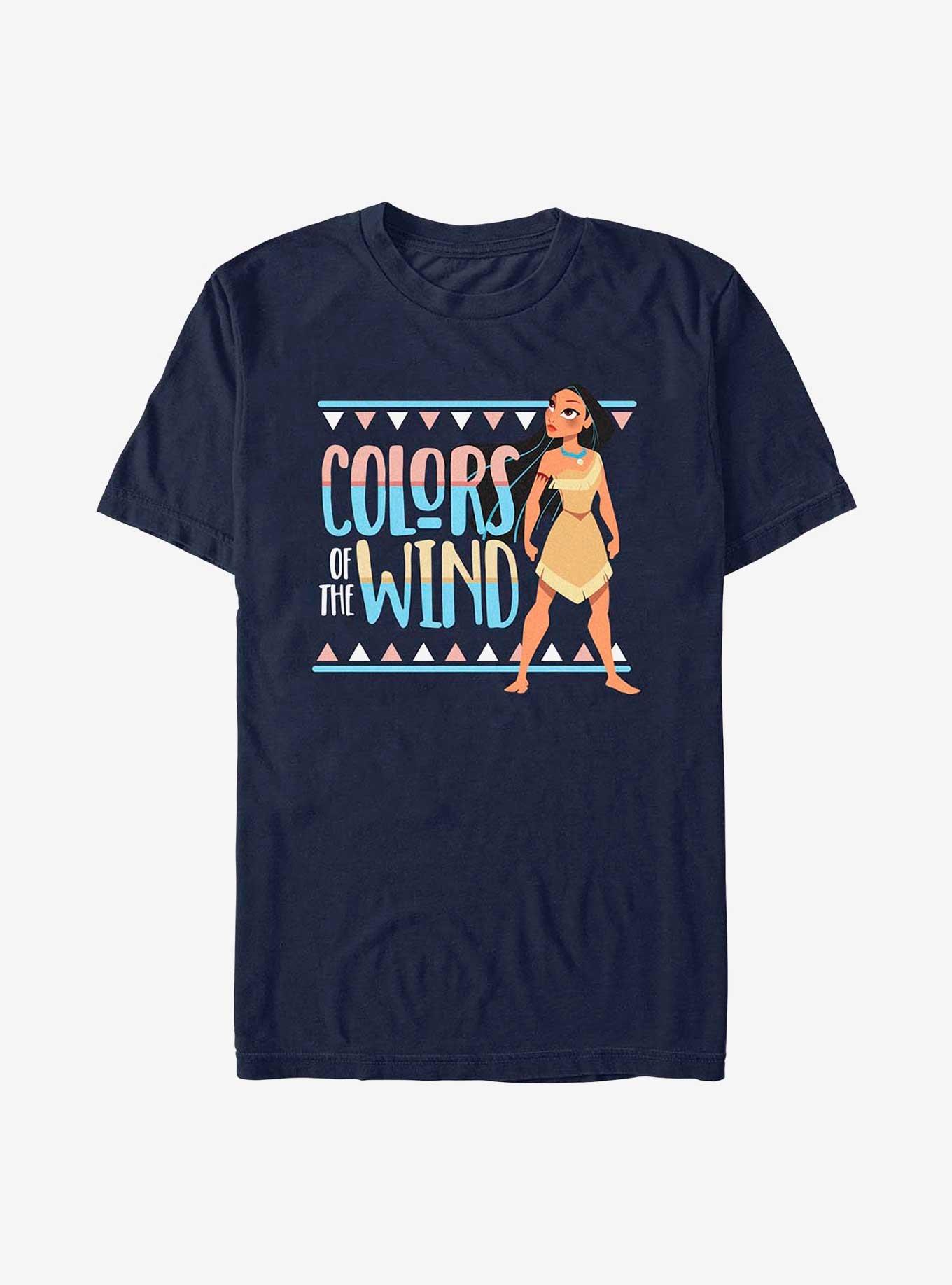 Disney Pocahontas Colors Of The Wind T-Shirt, NAVY, hi-res