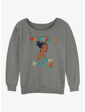 Disney The Princess and the Frog Tiana Portrait Womens Slouchy Sweatshirt, , hi-res