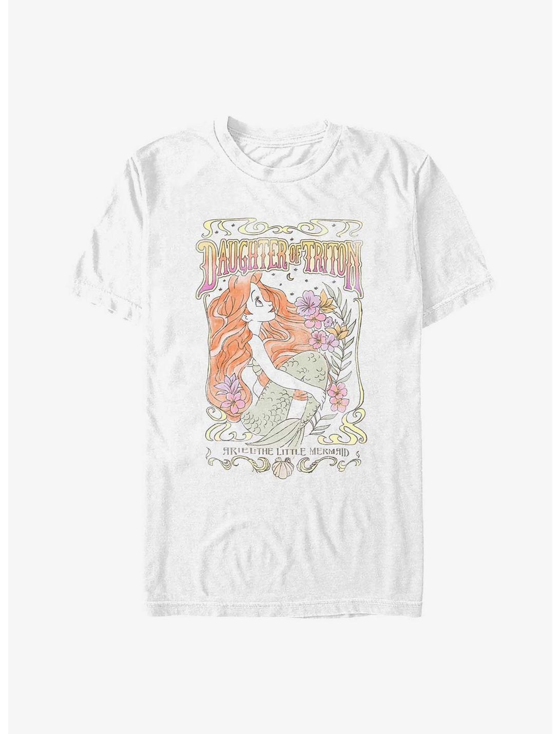 Disney The Little Mermaid Ariel Dreaming T-Shirt, WHITE, hi-res