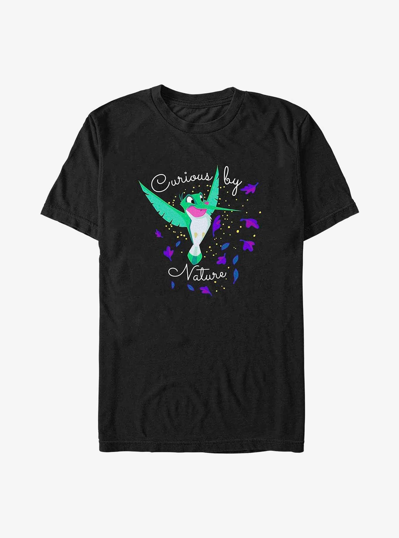 Disney Pocahontas Flit Curious By Nature T-Shirt, BLACK, hi-res