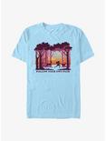 Disney Pocahontas Deer Forest Run T-Shirt, LT BLUE, hi-res