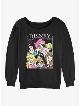Disney The Little Mermaid Princesses Cover Story Womens Slouchy Sweatshirt, , hi-res