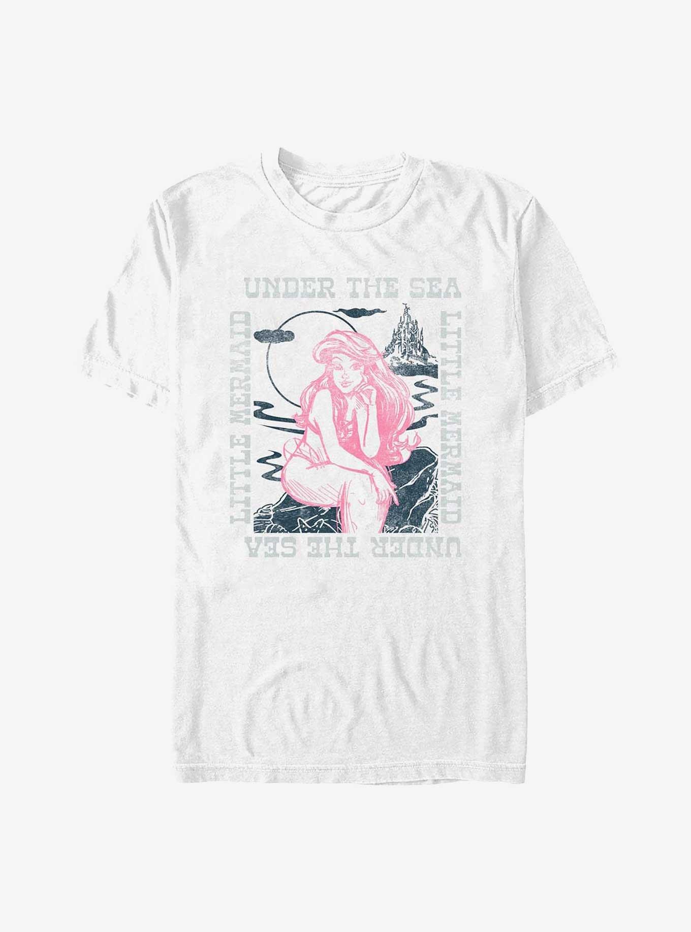 Disney The Little Mermaid Ariel Under The Sea T-Shirt