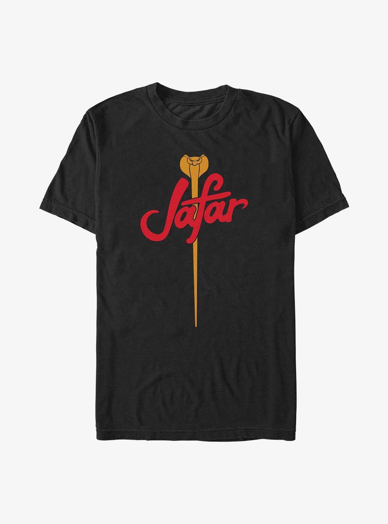 Disney Aladdin Jafar Script Staff T-Shirt, BLACK, hi-res