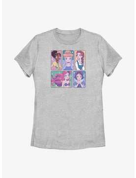 Disney Snow White and the Seven Dwarfs Anime Style Princess Panels Womens T-Shirt, , hi-res
