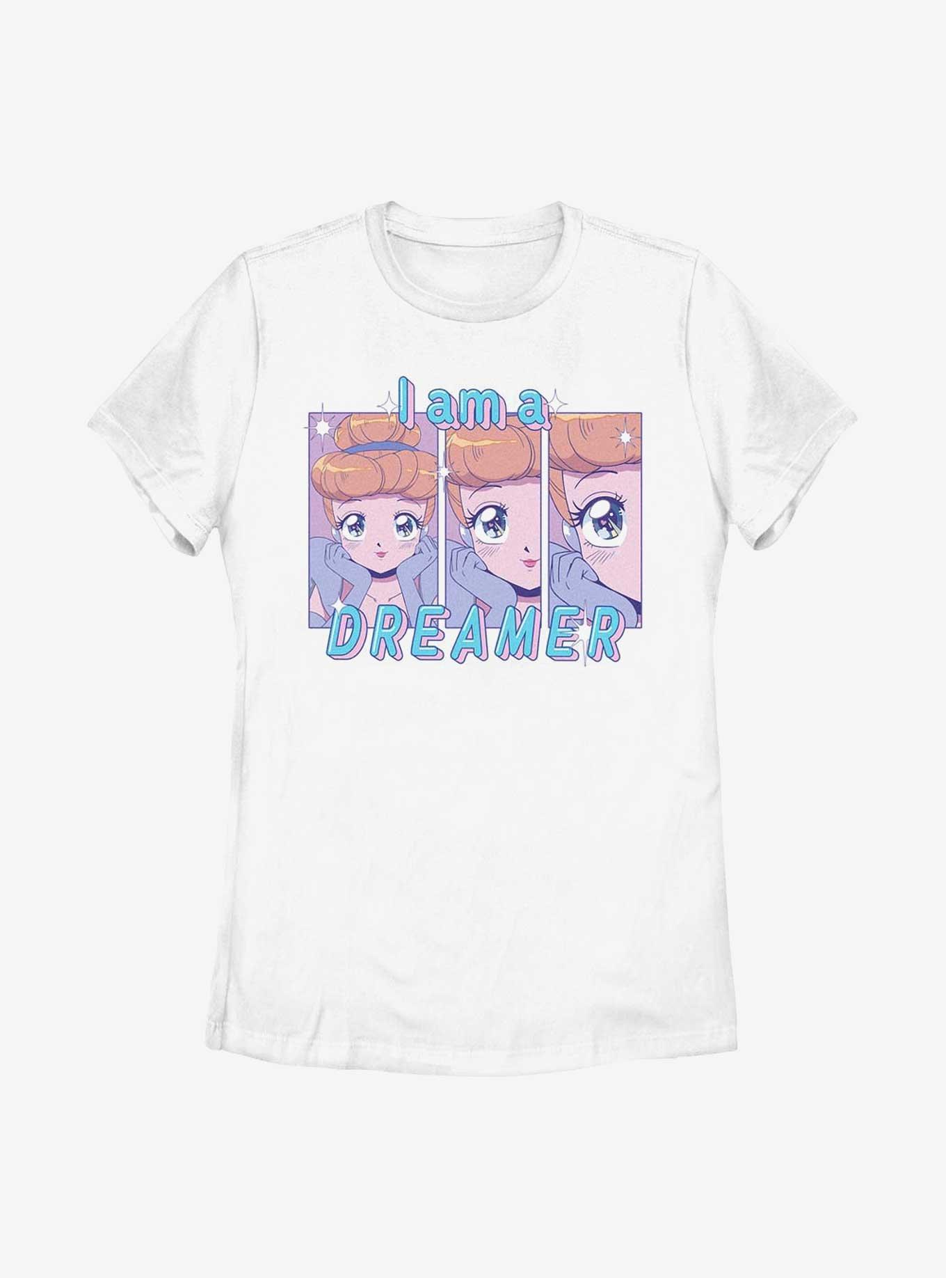 Disney Cinderella Anime Style I Am A Dreamerer Womens T-Shirt, , hi-res