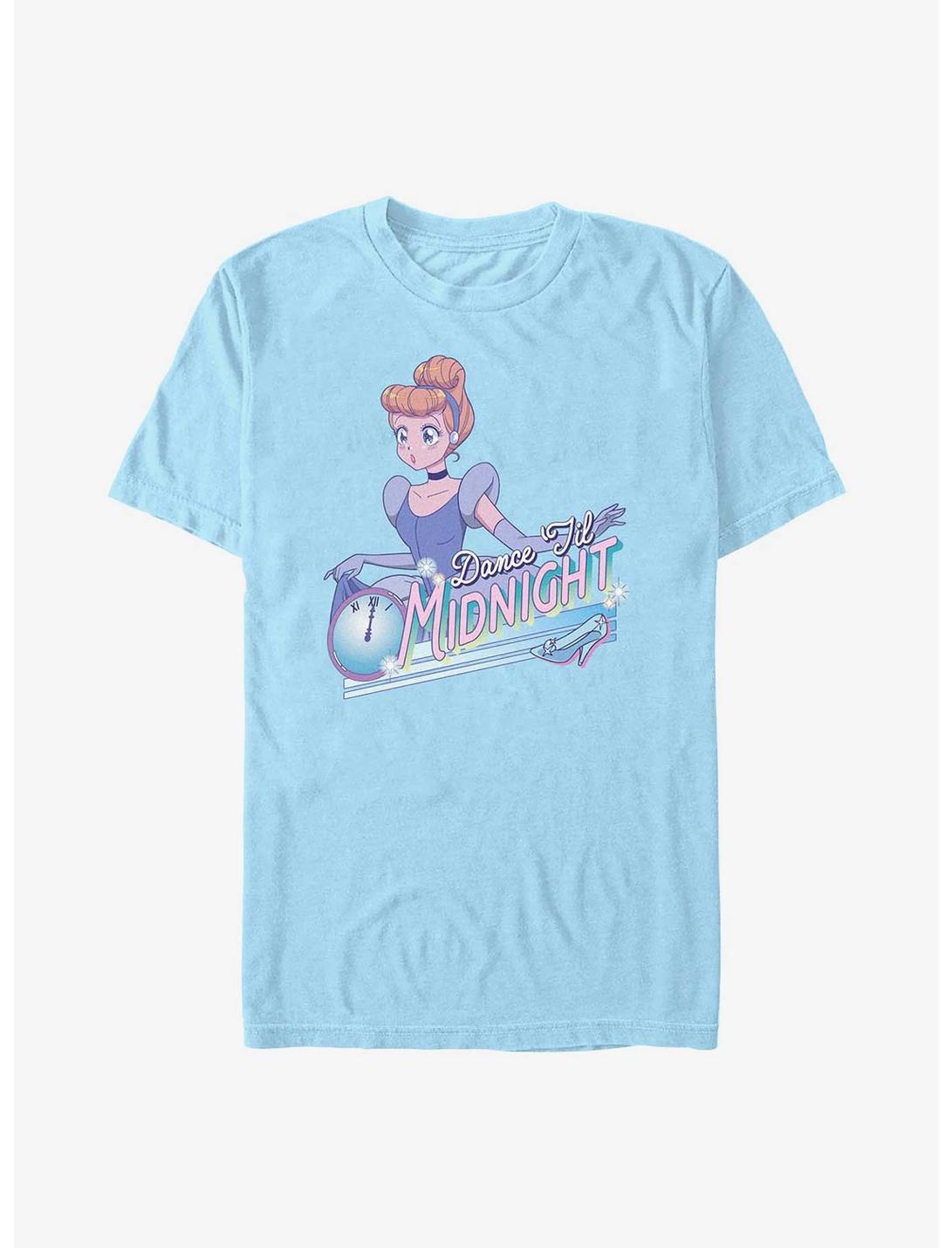 Disney Cinderella Anime Style Dance Til Midnight T-Shirt, LT BLUE, hi-res