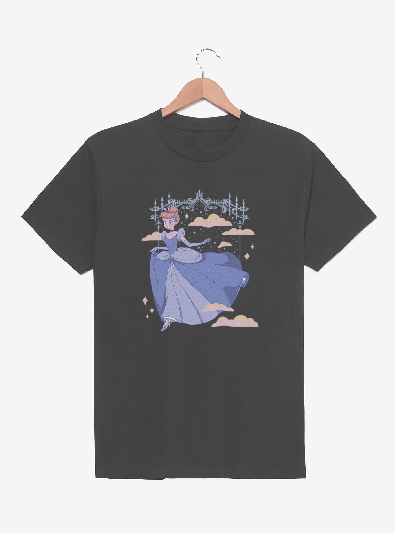 Disney Cinderella Anime Style Princess Slipper T-Shirt