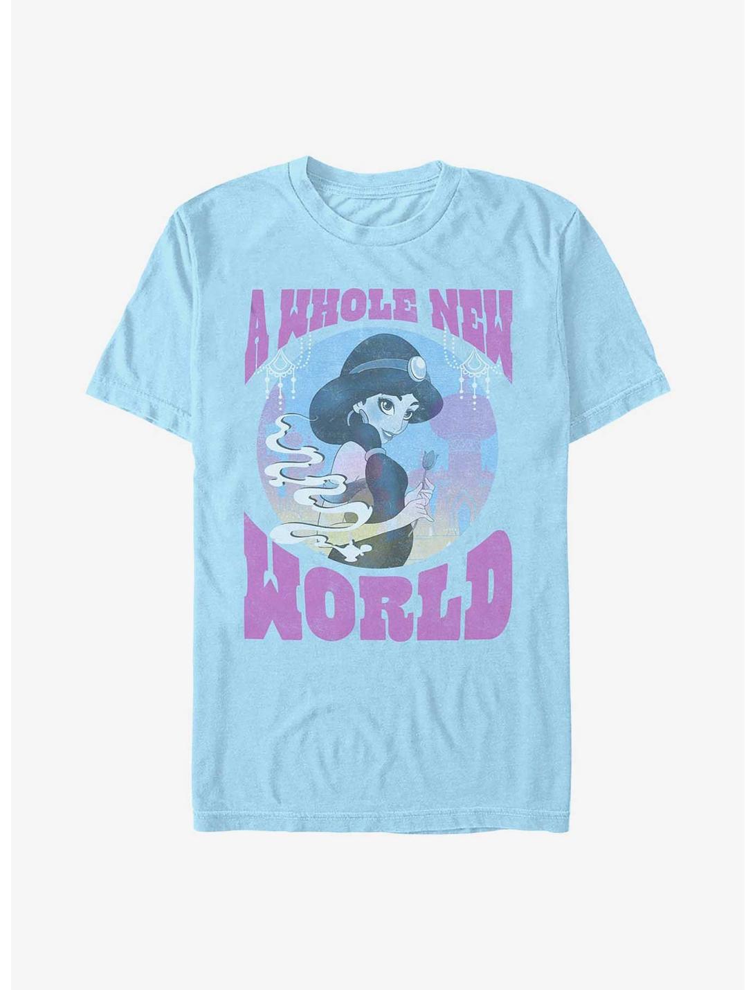 Disney Aladdin Jasmine A Whole New World T-Shirt, LT BLUE, hi-res