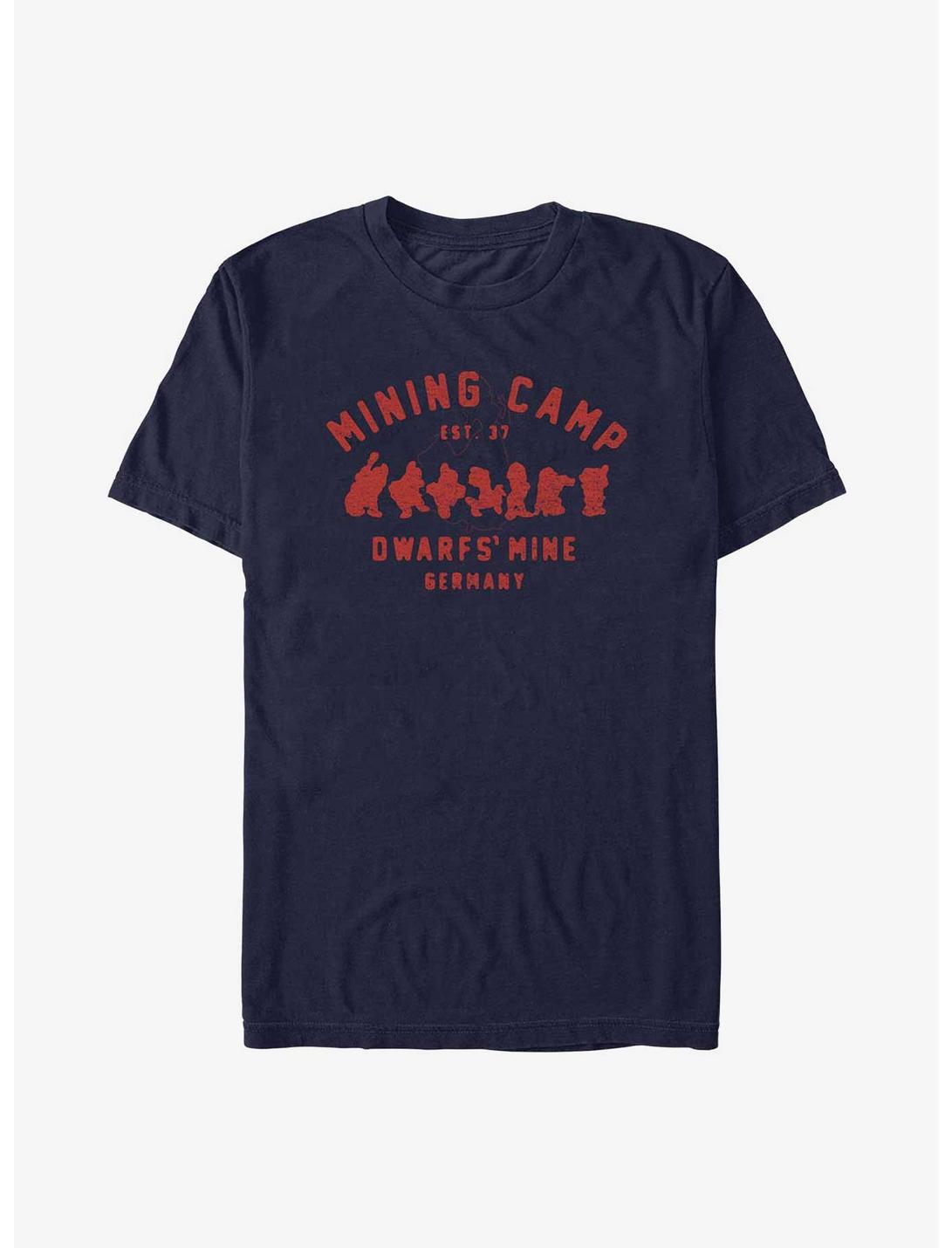 Disney Snow White and the Seven Dwarfs Mining Camp T-Shirt, NAVY, hi-res