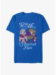 Disney Beauty and the Beast Snowball Fight T-Shirt, ROYAL, hi-res