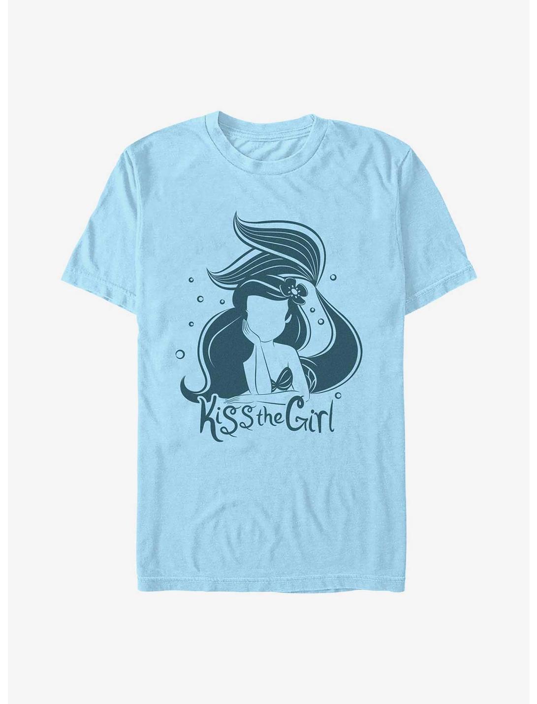 Disney The Little Mermaid Kiss The Girl T-Shirt, LT BLUE, hi-res