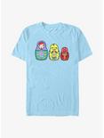 Disney The Little Mermaid Matryoshka Mermaid T-Shirt, LT BLUE, hi-res