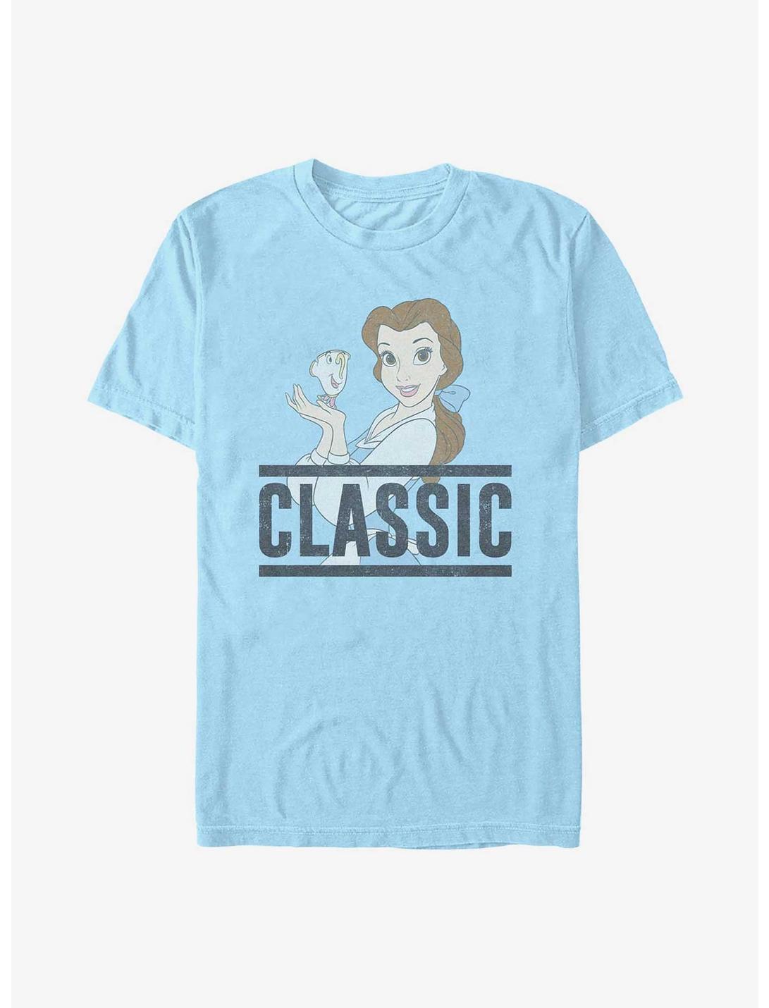 Disney Beauty and the Beast Classic Belle T-Shirt, LT BLUE, hi-res