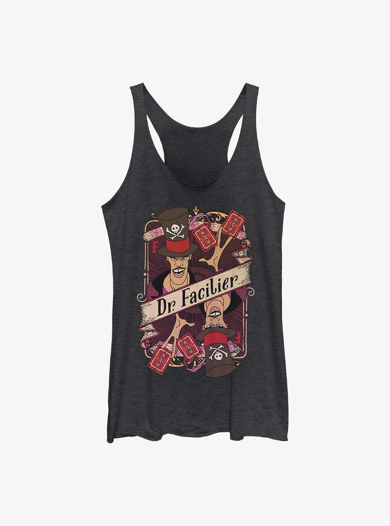 Disney The Princess and the Frog Dr. Facilier Card Womens Tank Top, , hi-res