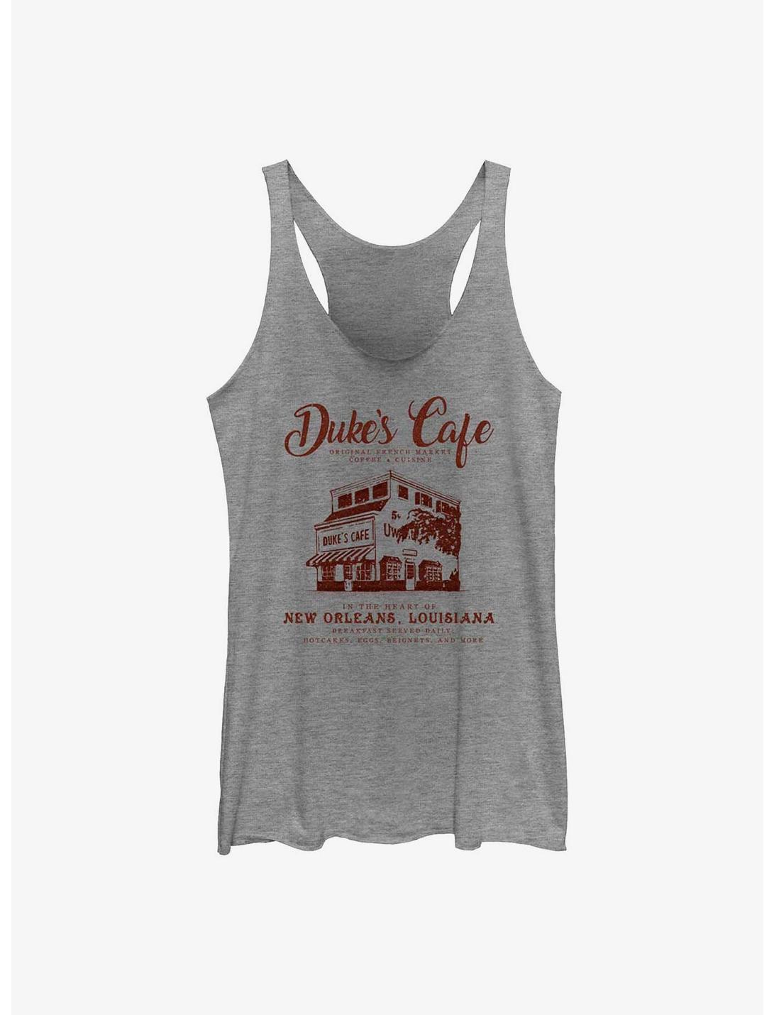 Disney The Princess and the Frog Duke's Cafe Womens Tank Top, GRAY HTR, hi-res