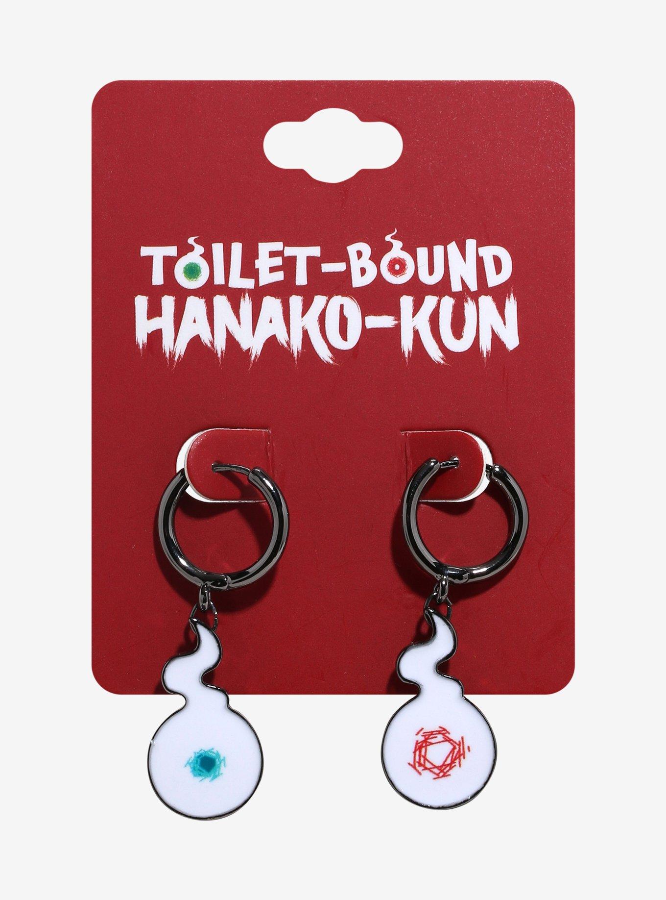 Toilet-Bound Hanako-Kun Hakujoudai Mismatch Huggie Hoops
