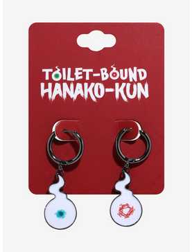 Toilet-Bound Hanako-Kun Hakujoudai Mismatch Huggie Hoops, , hi-res