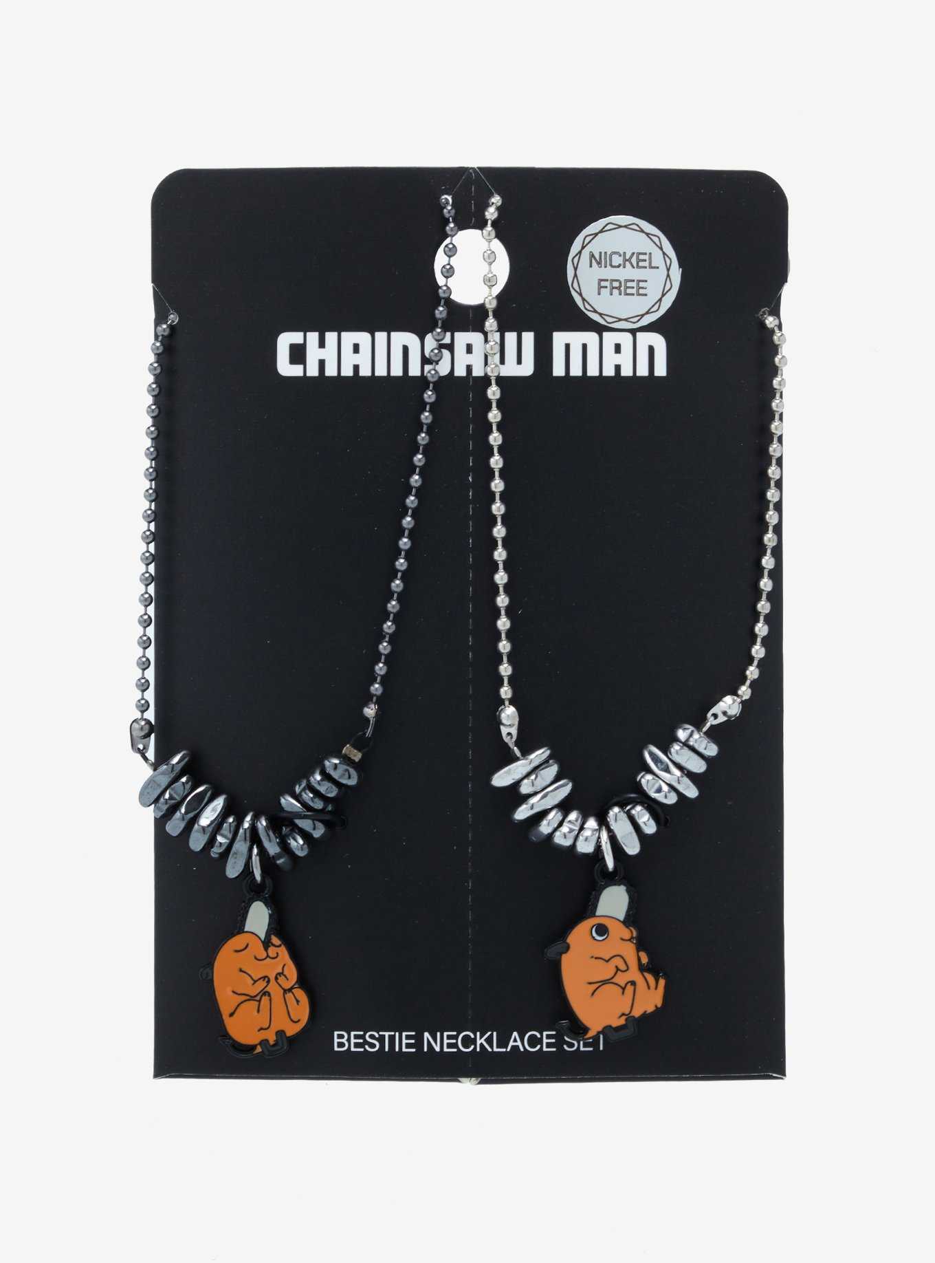 Chainsaw Man Pochita Best Friend Necklace Set, , hi-res