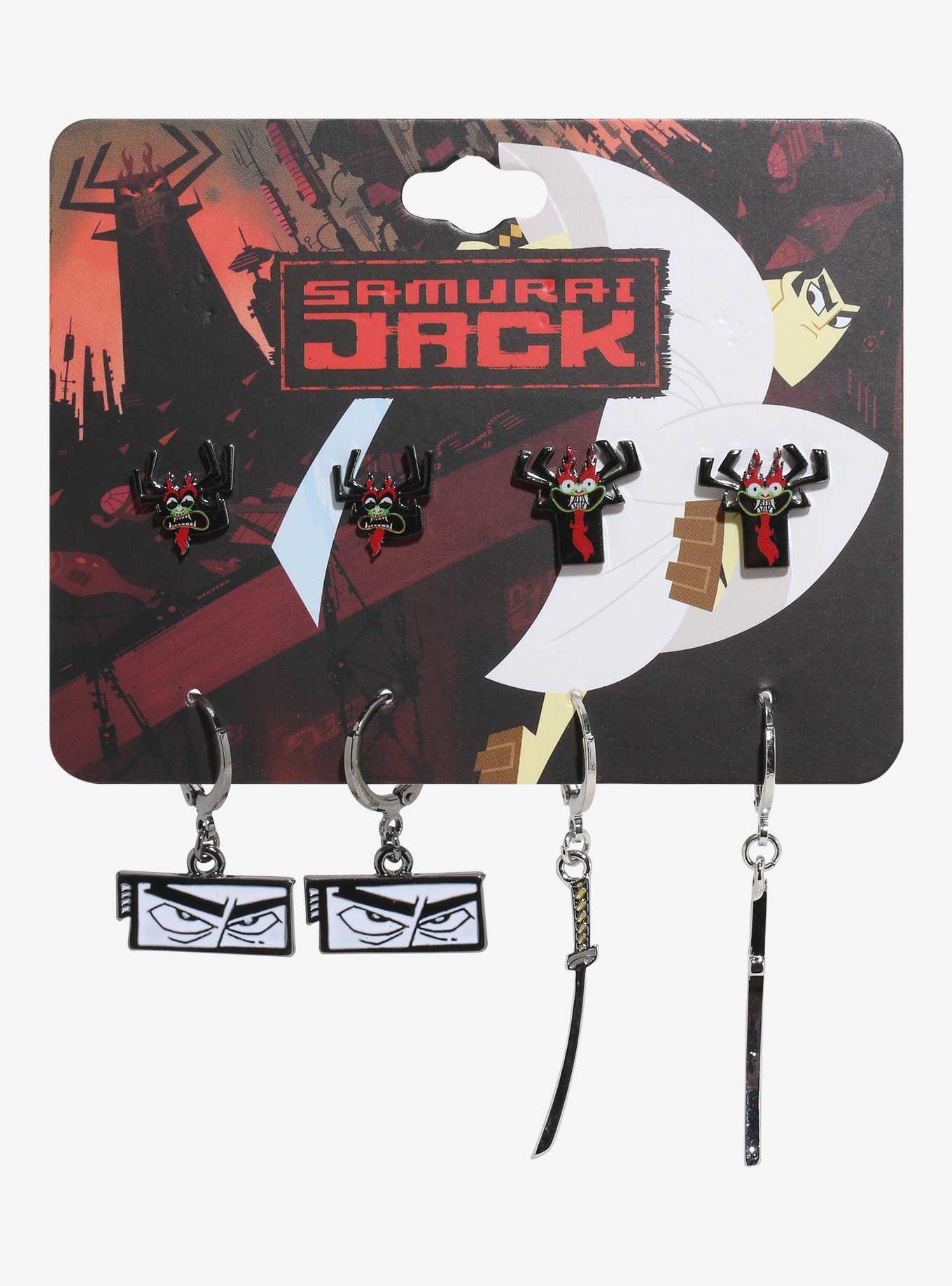 Samurai Jack Aku Earring Set, , hi-res