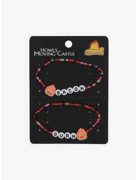 Studio Ghibli® Howl's Moving Castle Calcifer Best Friend Bead Bracelet Set, , hi-res