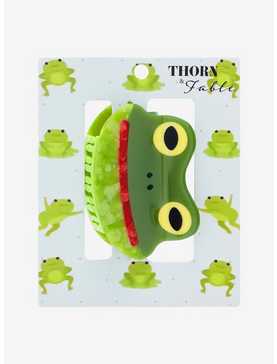 Thorn & Fable Frog Face Claw Hair Clip, , hi-res