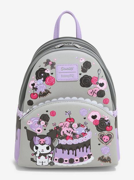 Hot Topic Loungefly Sanrio Kuromi Furry Mini Backpack orders