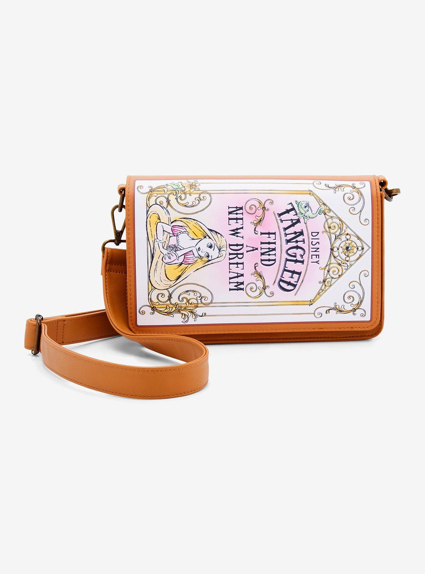 Disney Tangled Rapunzel Book Crossbody Bag