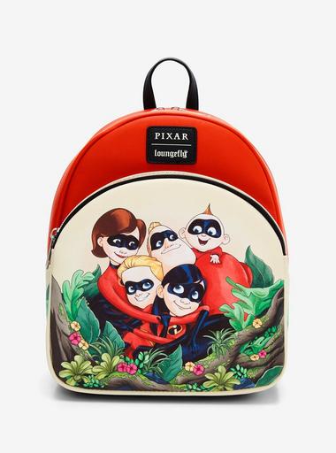 disney pixar the incredibles mini backpack Loungefly Disney Pixar The Incredibles Family Mini Backpack