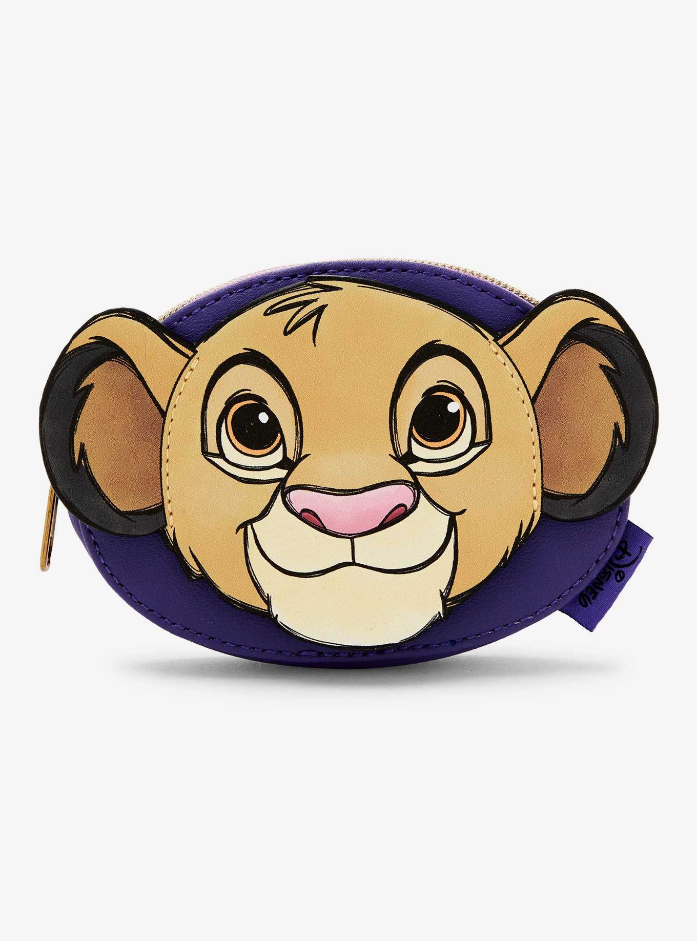 Loungefly Disney The Lion King Young Simba Applique Coin Pouch, , hi-res