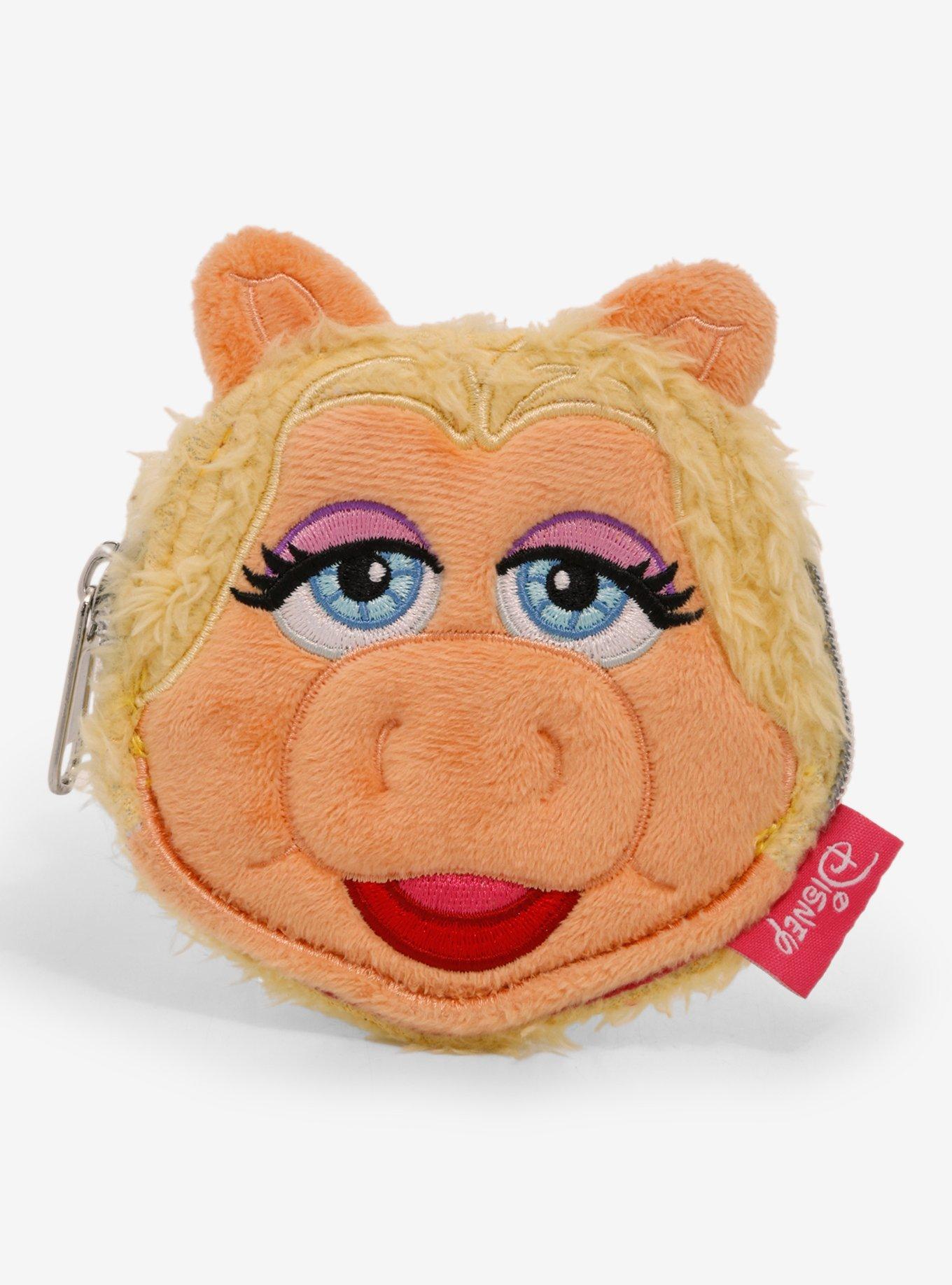 Loungefly Disney The Muppets Miss Piggy Fuzzy Mini Coin Pouch, , hi-res