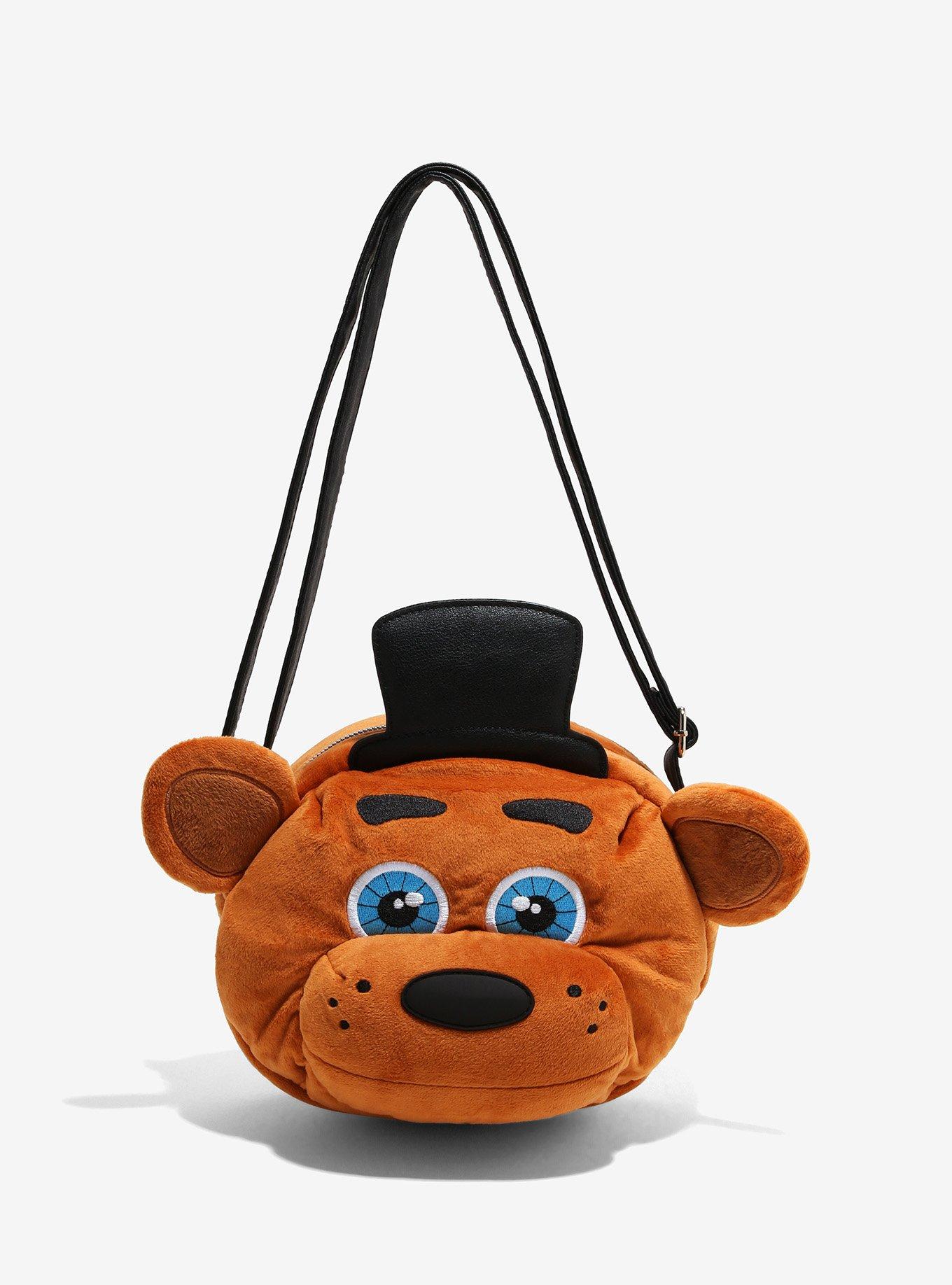 Five Nights At Freddy's Freddy Fazbear Plush Crossbody Bag, , hi-res